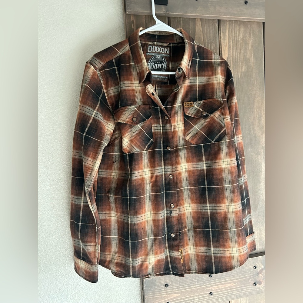 Dixxon Women’s Brown Plaid Flannel